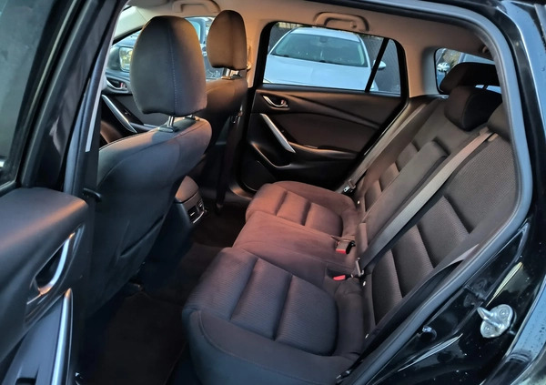 Mazda 6 cena 53999 przebieg: 186000, rok produkcji 2017 z Tuchola małe 466